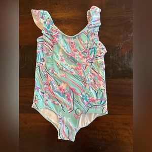 Girls Lilly Pulitzer swim! Size 4